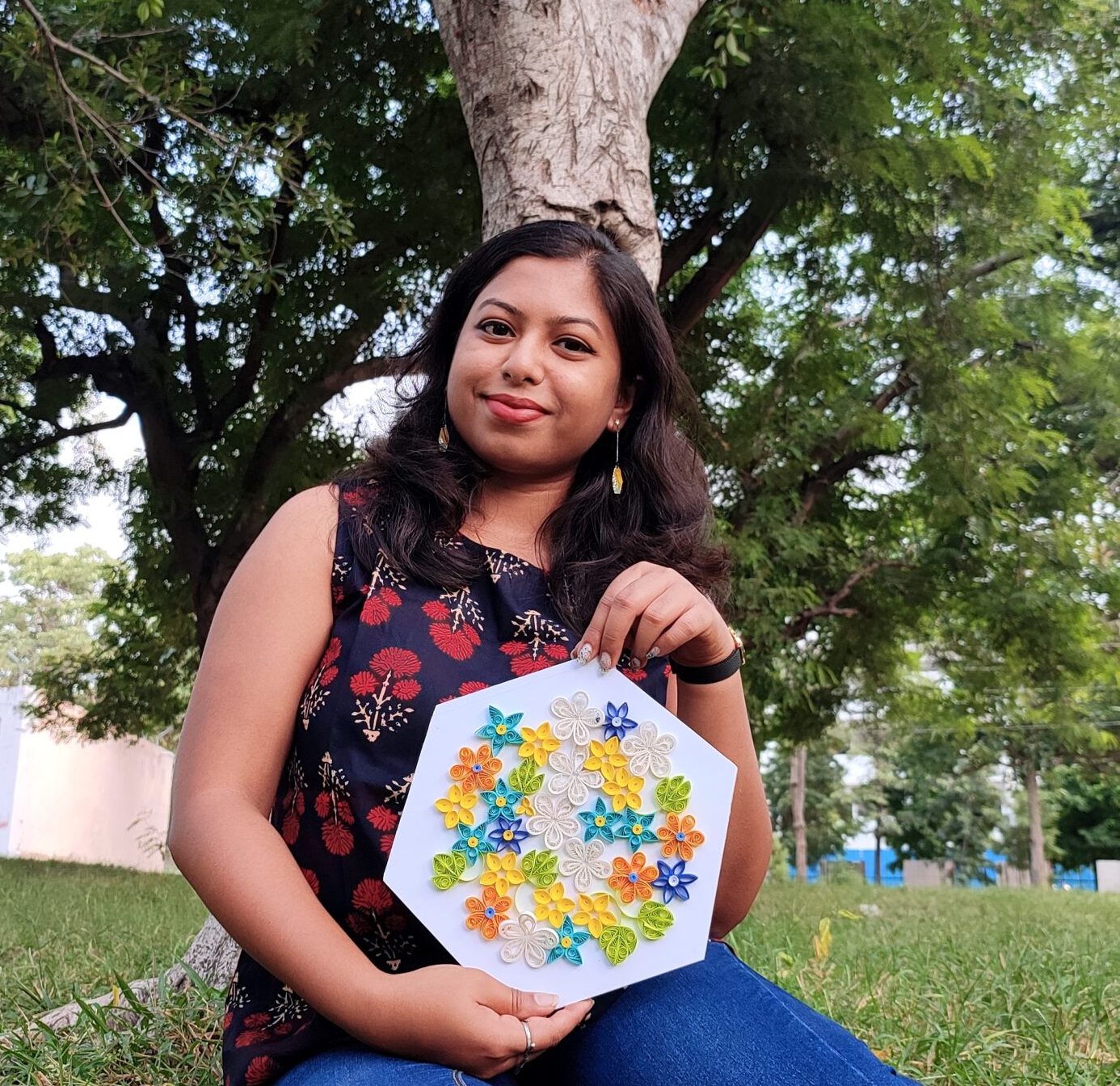 Unleashing Creative Passion: Anusmita's Journey from Medicine to Mesmerizing Quilling Art